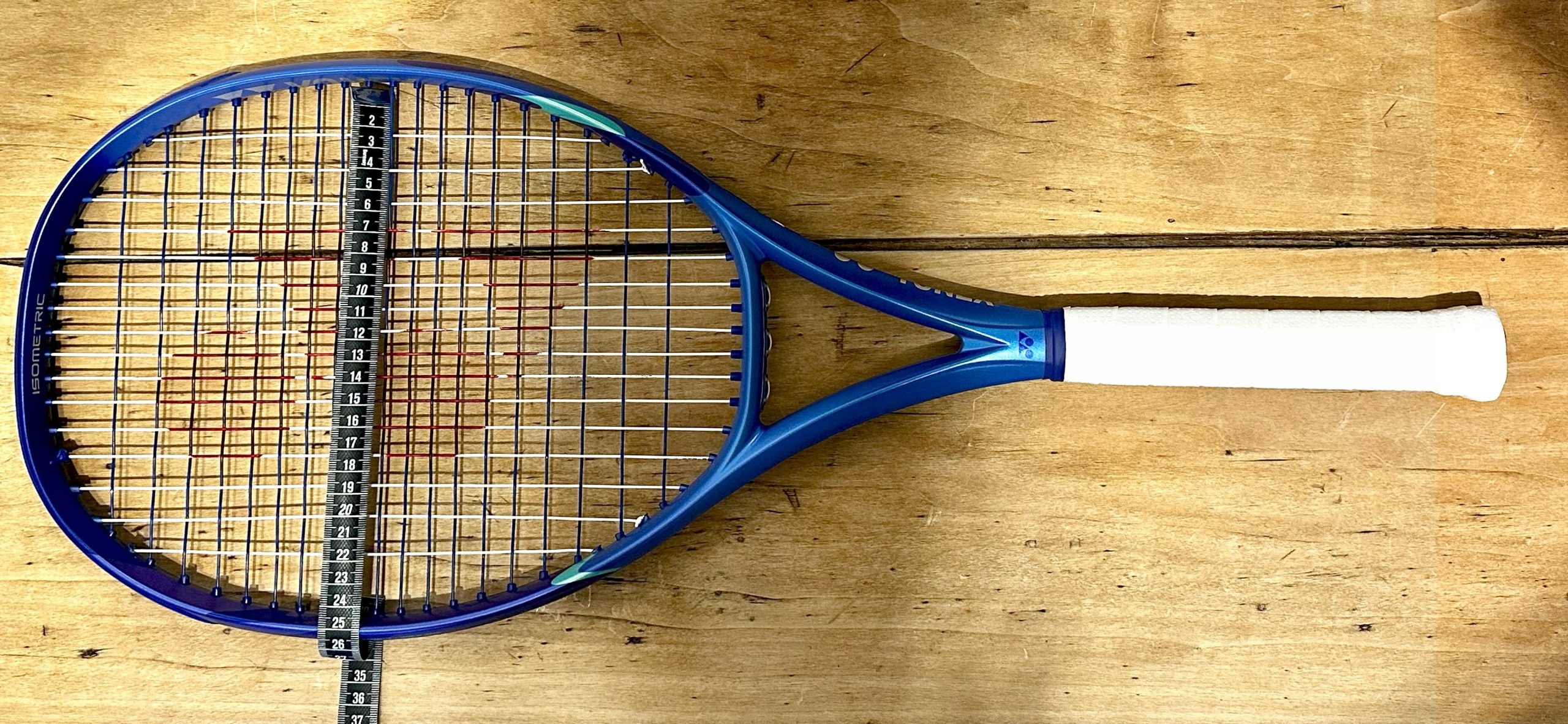 Vermessung Rackets Tennis Saitenwerk_